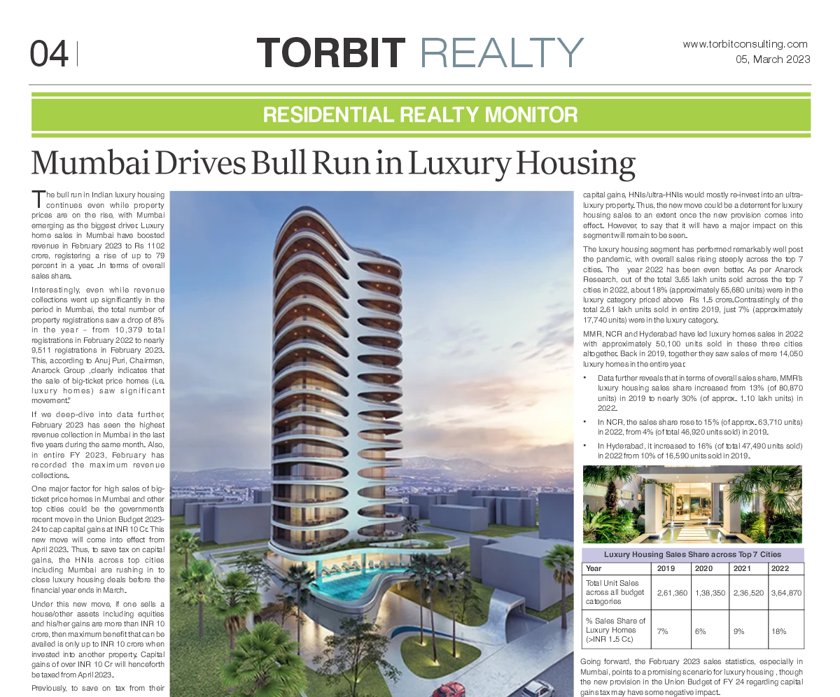 Torbit Realty 5th march 2023 4th Page1