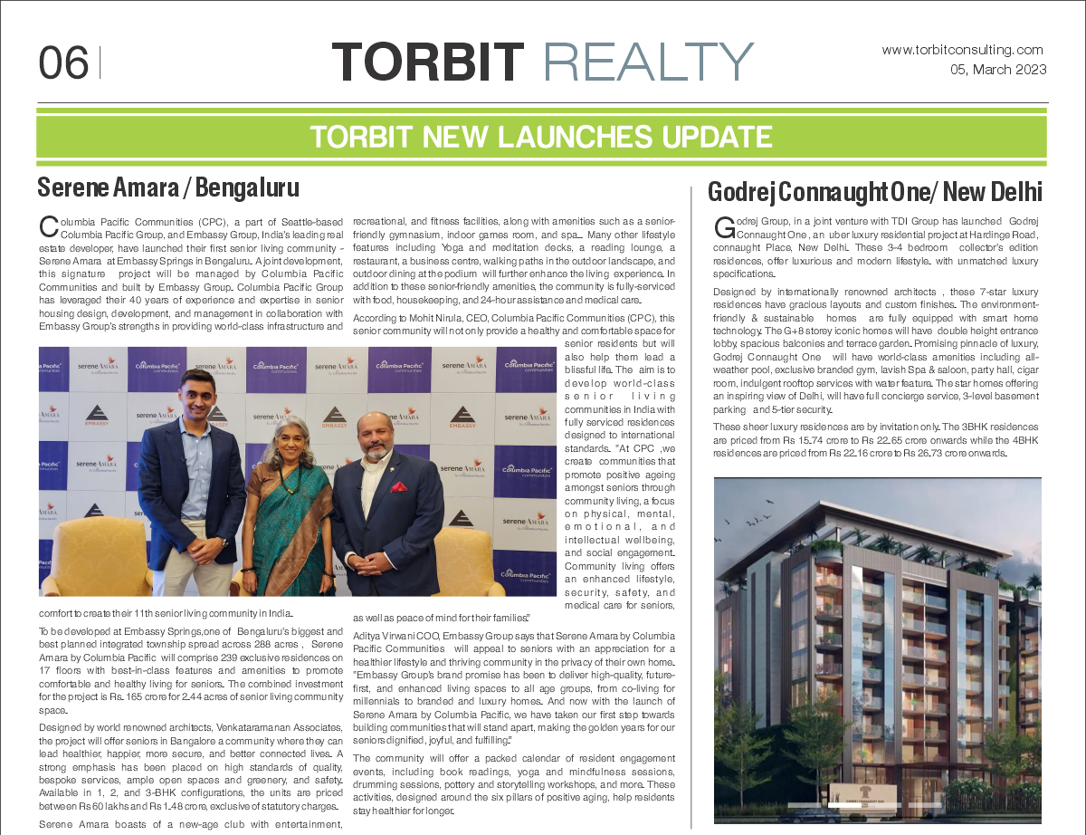 Torbit Realty 5th march 2023 6st Page1