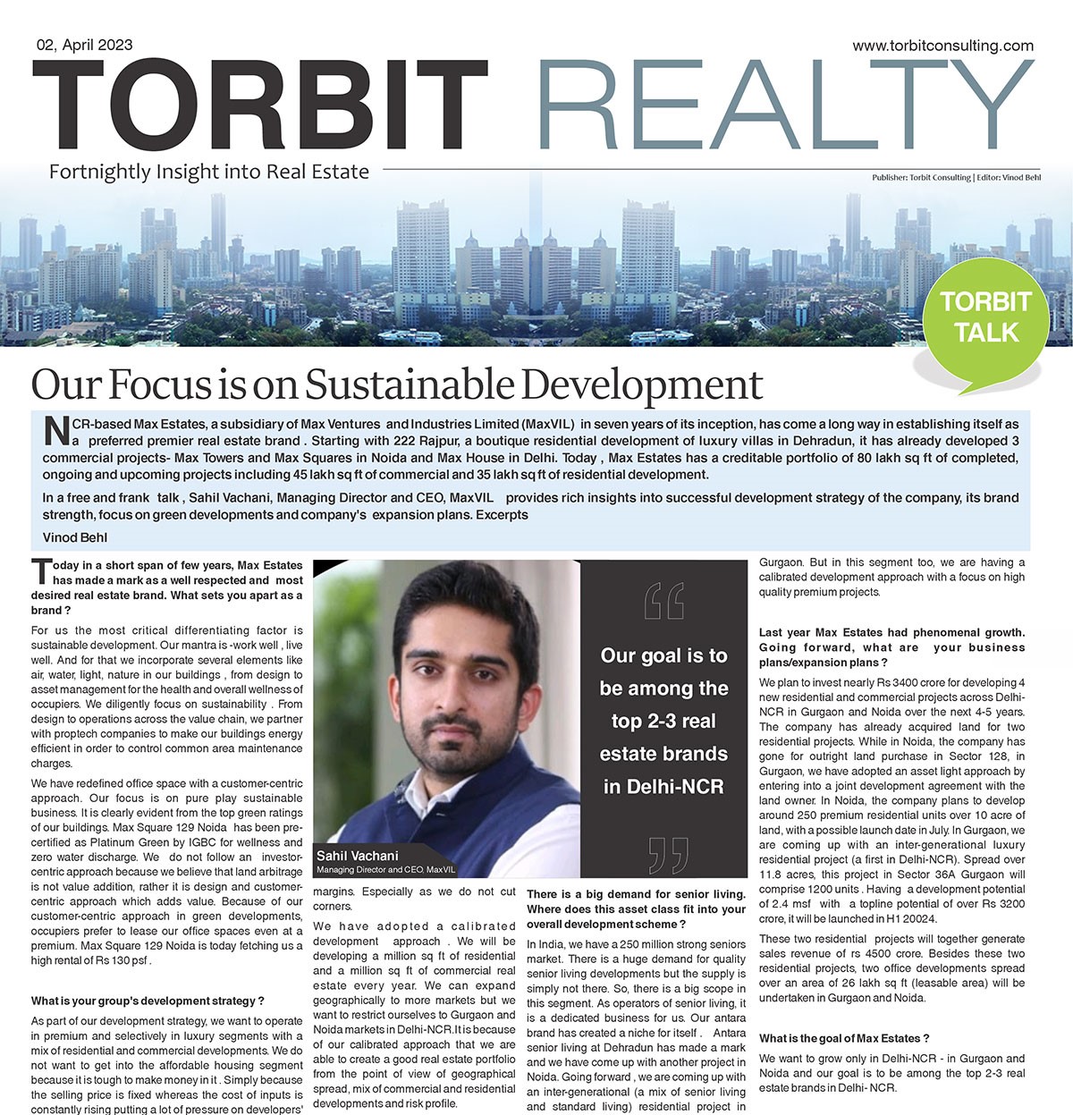 Torbit Realty 1st Page F