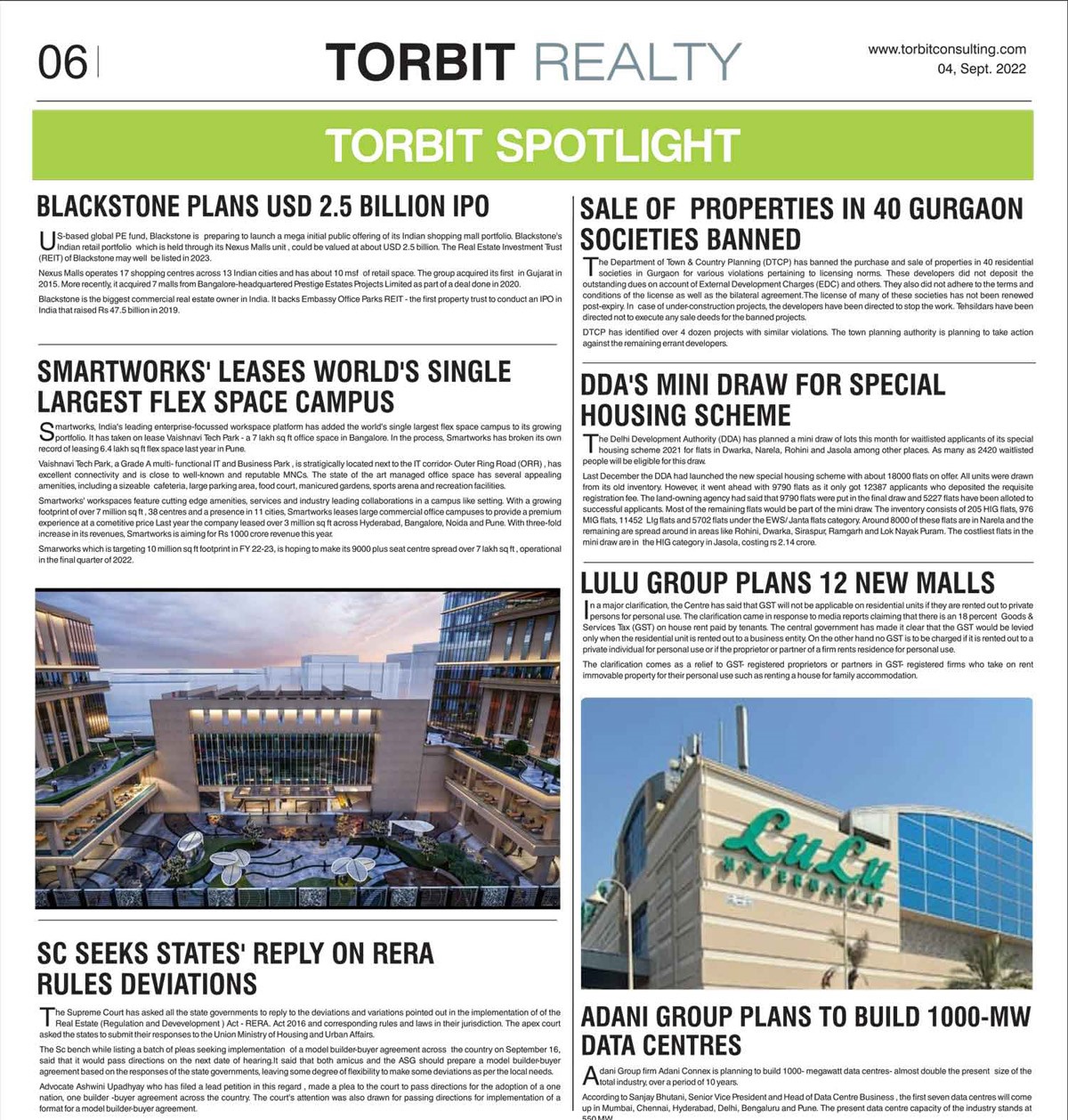 Torbit Realty 04th September 2022 6th Page